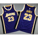 LeBron James, LA Lakers (Puple) -NIÑOS